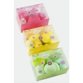 6 Adet Yumurta Makyaj Süngeri-Renkli