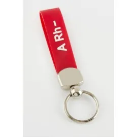 A Rh Negatif Kan Grubu Anahtarlık-Kırmızı