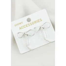 Fiyong Metal Küpe-Gümüş Rengi