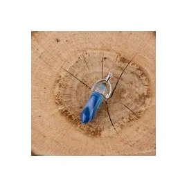 Akik Point Kolye Ucu-Mavi