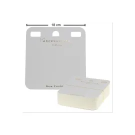 50Li Yaka Kolye Kartı-Beyaz