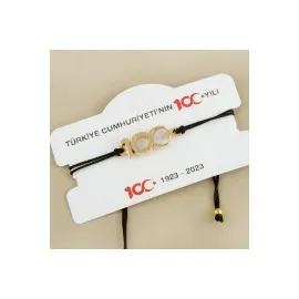 Cumhuriyetin 100. Yılına Özel Bileklik-Sarı