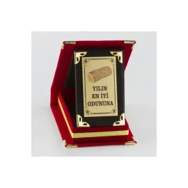 Yılın En İyi Odununa Plaketi-Kırmızı