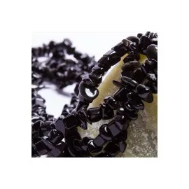 Kırık Onix Doğal Taş-Siyah