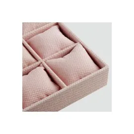 12Li Anfora Kumaş Yastıklı Tabla-Pembe