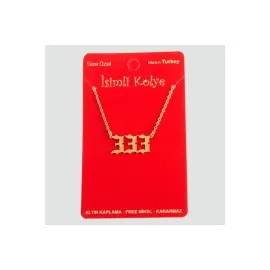 Uğurlu Rakamlar Uçlu Kolye-3