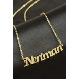 Neriman isimli kolye -Sarı