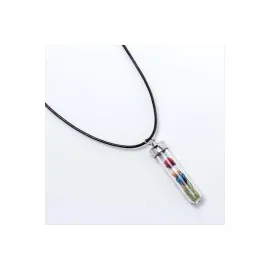 Fanus Canlı Kolye-Gümüş Rengi