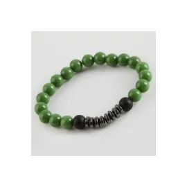 Ceyt Hematit Doğaltaş Bileklik-Su Yeşili