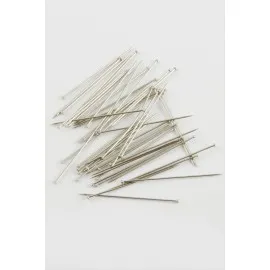 200 Adet Kutulu Çelik İğne-Gümüş Rengi