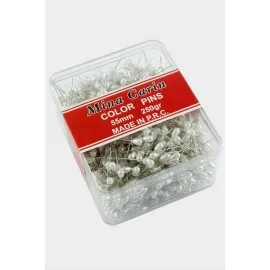 Damla Kutulu Toplu İğne 250 gr-Beyaz