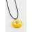 Papatya Epoksi Kolye-Sarı