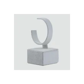 Anfora Kumaş Kaplamalı Saat Standı-Siyah