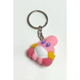 Civciv Silikon Anahtarlık-Pembe