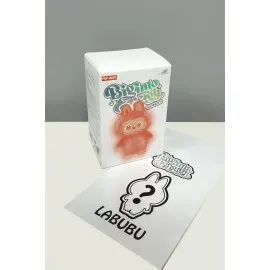 Labubu Peluş Çanta Anahtarlık-Renkli