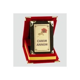 Canım Annem Plaketi-Kırmızı