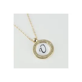 Seri Sonu Harfli Kolye-Ü