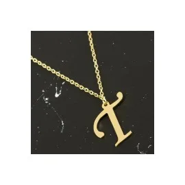 Prinç Harfli Kolye-T