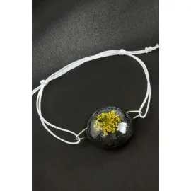 Sultan Otu Epoksi Bileklik-Siyah