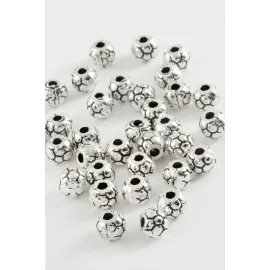 Benekli Tesbih Ara Aparatı 50 Gram-Gümüş Rengi