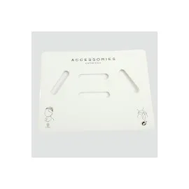 Fular Kartı 14X16 Cm-Beyaz