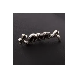 Atatürk İmzalı Yaka Rozet-Gümüş Rengi