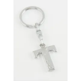 Harfli Metal Anahtarlık-T