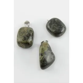 Labradorit Doğaltaş Kolye Ucu-Yeşil
