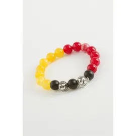 Kaplangözü - Akik Doğaltaş Bileklik-Sarı