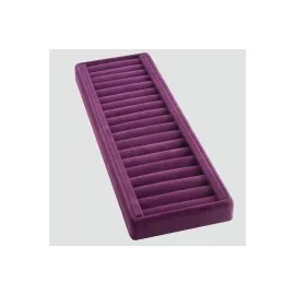 Sosisli Flok Yüzük Kelepçe Standı Büyük-Mor