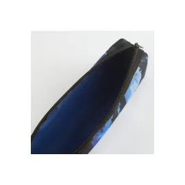 Mavi Renkli Kalemlik Cüzdan-Mavi