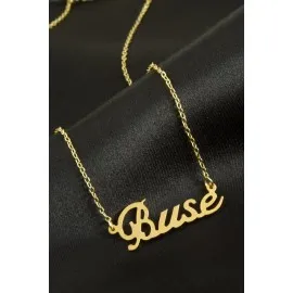 Buse isimli kolye -Sarı