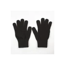 Süper Tek Kat  Eldiven-Siyah