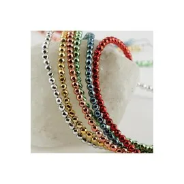 4 Mm Fasetli Hematit Taşı-Yeşil