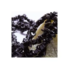 Kırık Onix Doğal Taş-Siyah