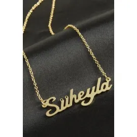 Süheyla Isimli Kolye -Sarı