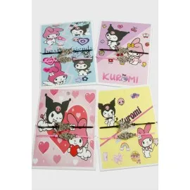 2 Adet Çzgflm Karakteri İp Bileklik-Renkli