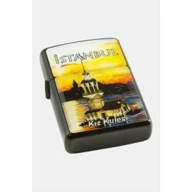 İstanbul Kız Kulesi Taşlı Çakmak-Sarı