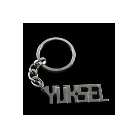 Yüksel İsimli Anahtarlık-