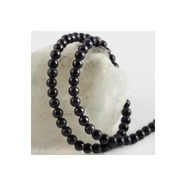 Lacivert Yıldız Taşı Parlak 6 mm-Lacivert