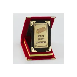 Yılın En İyi Odununa Plaketi-Kırmızı