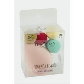 5 Adet Yumurta  Makyaj Süngeri-Renkli