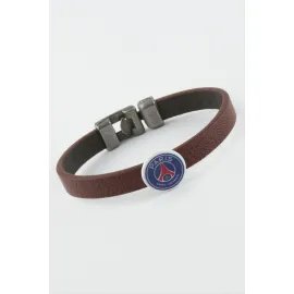 Bordo Renkli Suni Deri Bileklik-Bordo