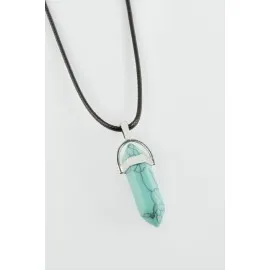 Turkuaz Point Kolye-Turkuaz