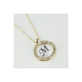 Seri Sonu Harfli Kolye-M
