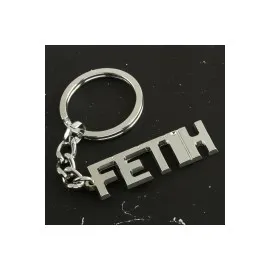 Fetih İsimli Anahtarlık-