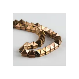 Makromelik Hematit Taşı 8 mm-Sarı