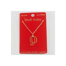 Prinç Harfli Kolye-Q