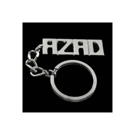 Azad İsimli Anahtarlık-