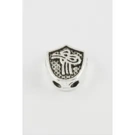 Tuğra Tesbih Ara Aparatı 1 Adet-Gümüş Rengi